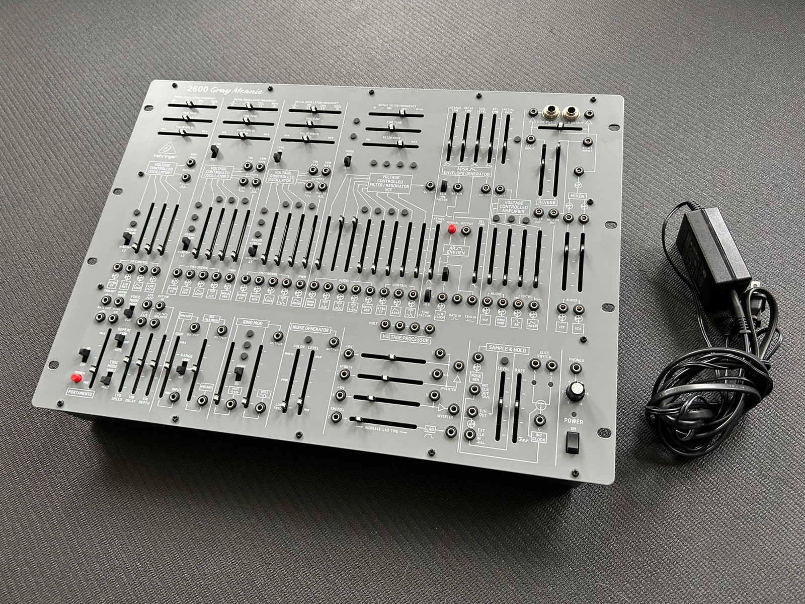 Behringer 2600 Gray Meanie Special Edition Semi-Modular Analog Synthesizer