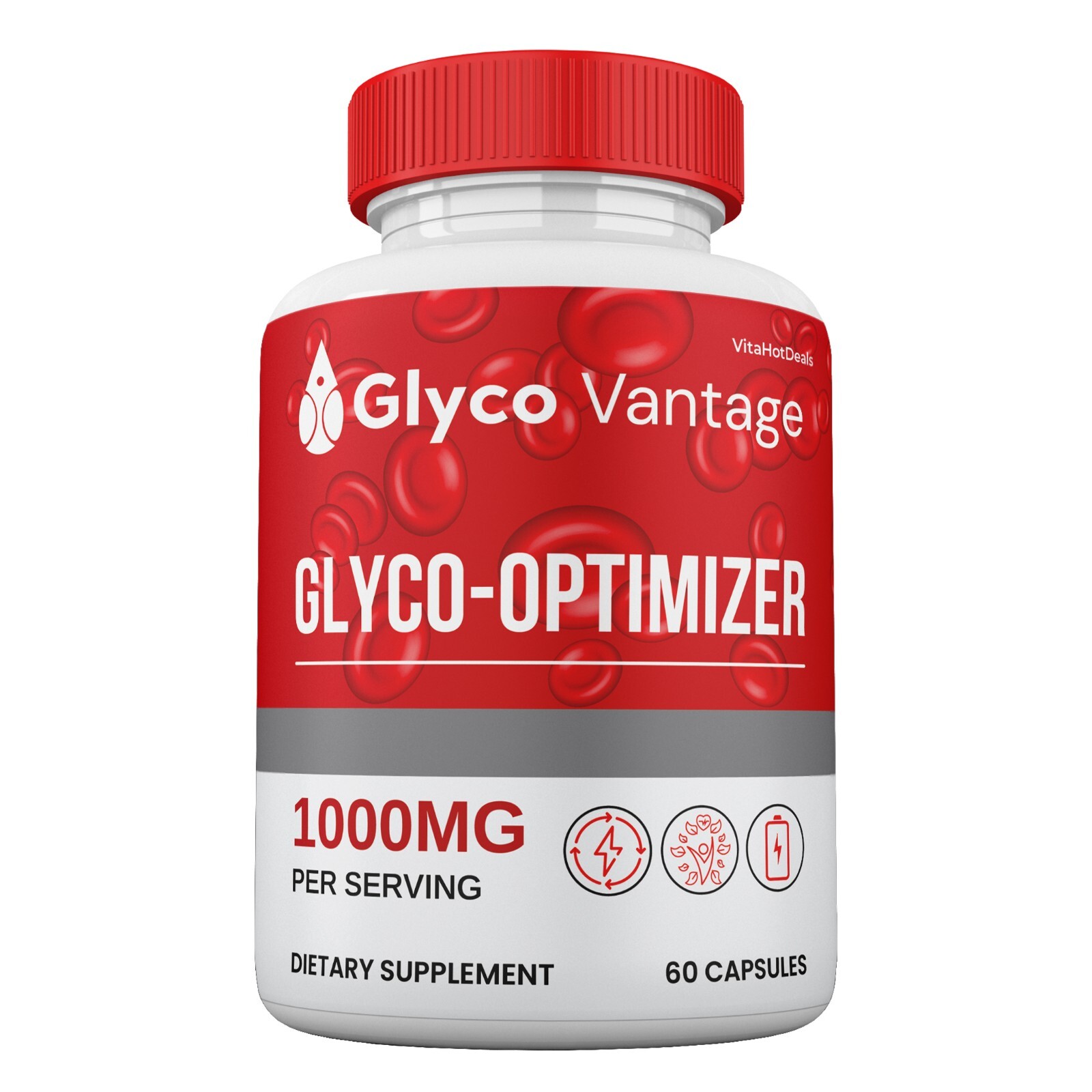 Glyco Vantage Glyco Optimizer Capsules, GlycoVantage Blood Support  (1 Pack)