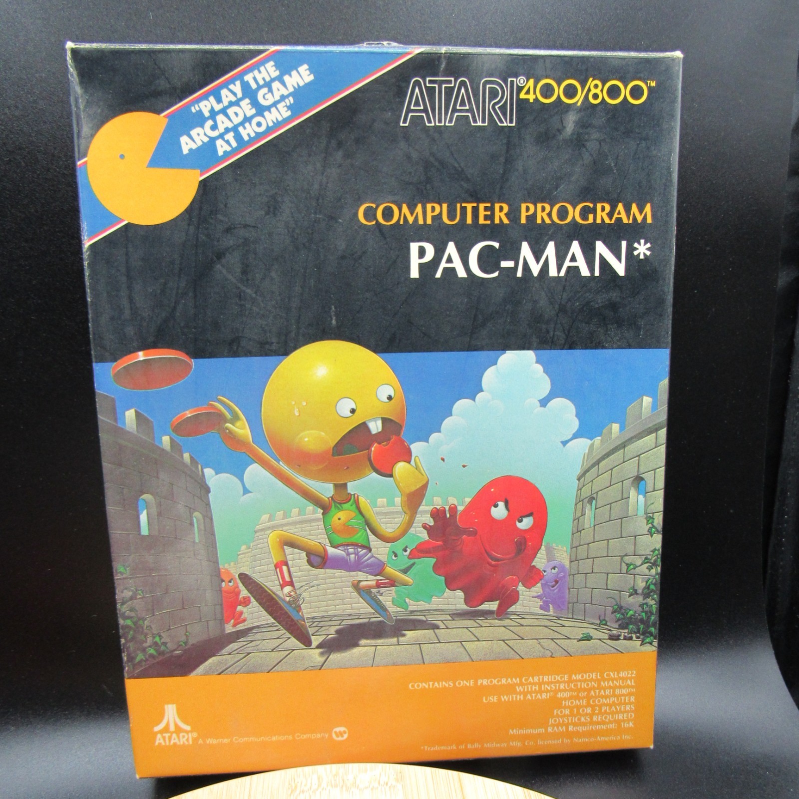 Lot of 4 Atari 400/800 Computer Game Boxes Power Supply RamCram Empty Boxes Only
