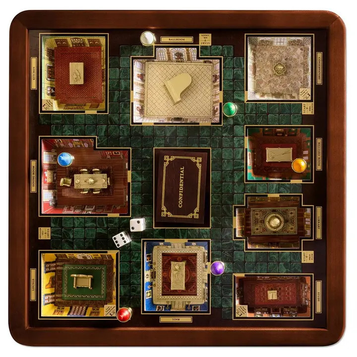 Clue Luxury Edition - Heirloom Quality Wooden Case - Brand New!