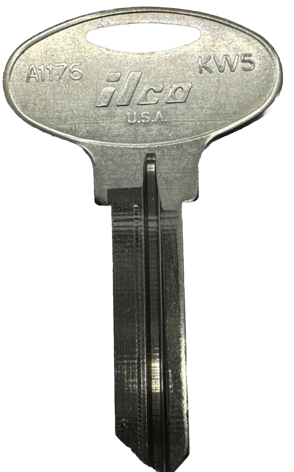 Ilco A1176 Key Blanks Kwikset KW5 Nickel Plated 6 Pin NOS