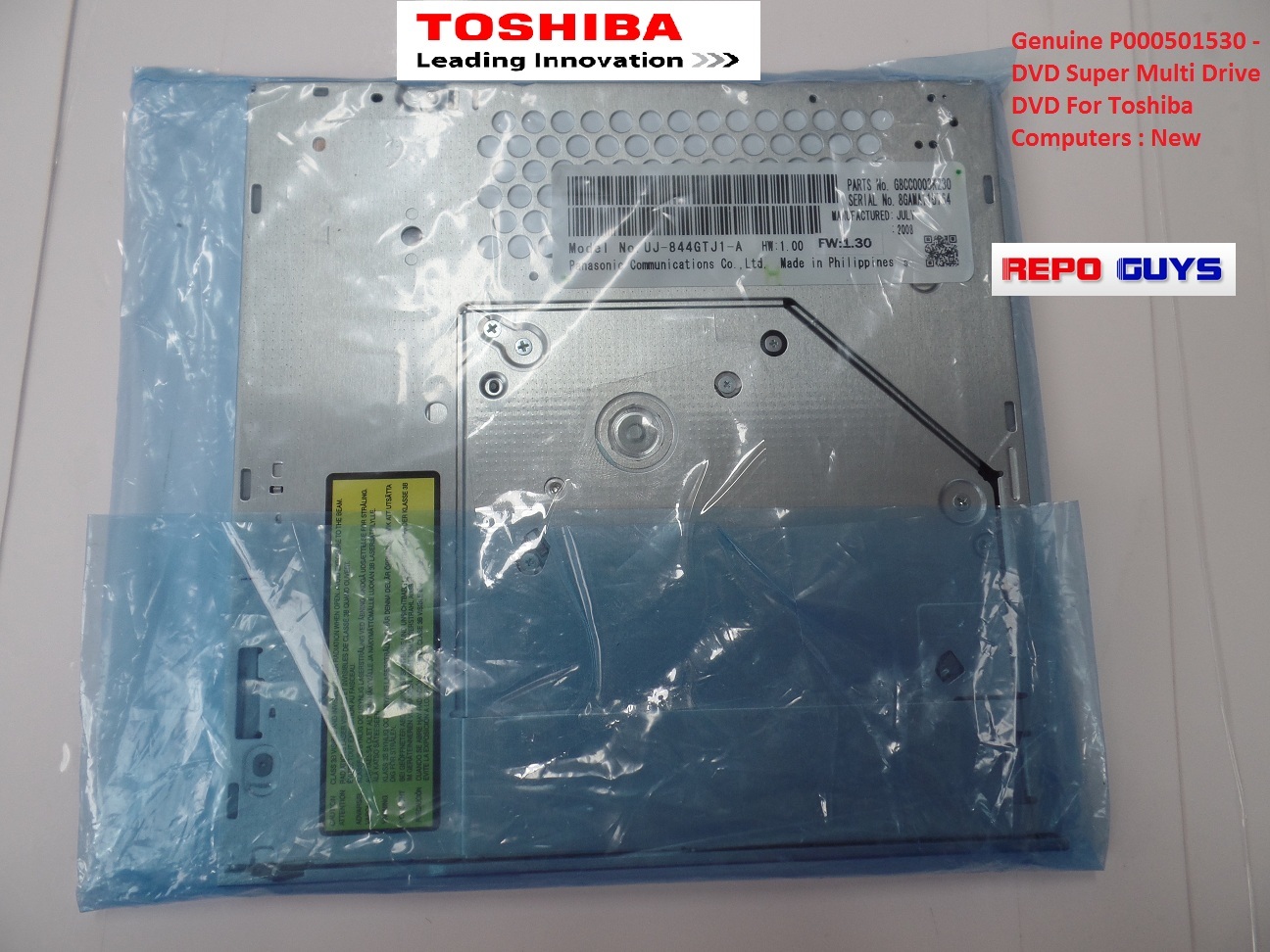 Genuine P000501530 - DVD Super Multi Drive DVD For Toshiba Computers : New