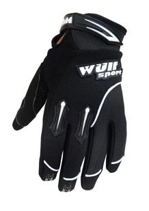 Kids Childrens Quad Wulf Wulfsport MX Motorcross Stratos Childs Glove Black T