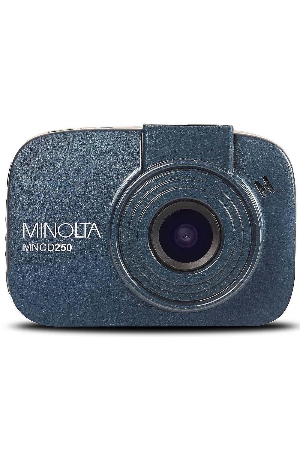 Minolta MNCD250 1080p Car Camcorder with 2.2" LCD Monitor Blue
