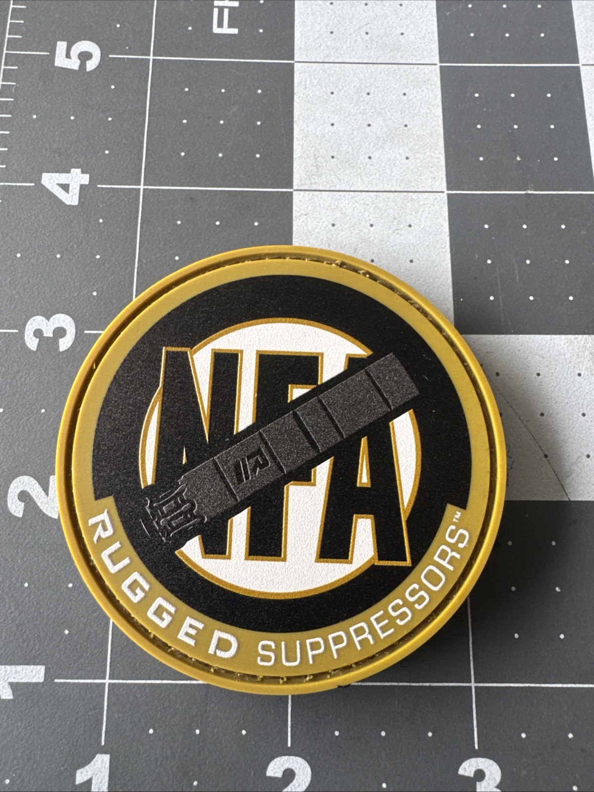2026 Shot Show 2026 Patch Rugged Suppressors No NFA Tactical Patch