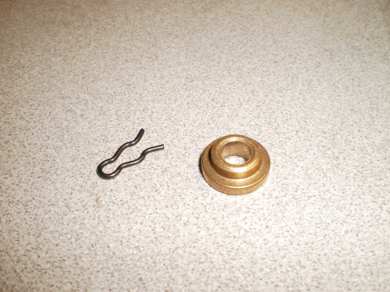 Ford Mustang AOD transmission kickdown TV cable HD grommet & clip fox bushing