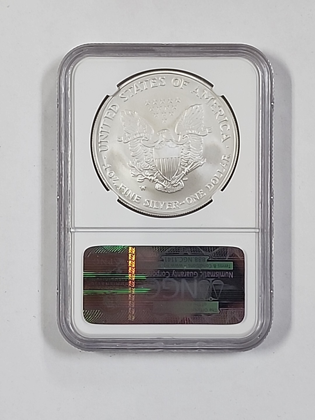 2006 W Silver Eagle NGC MS69