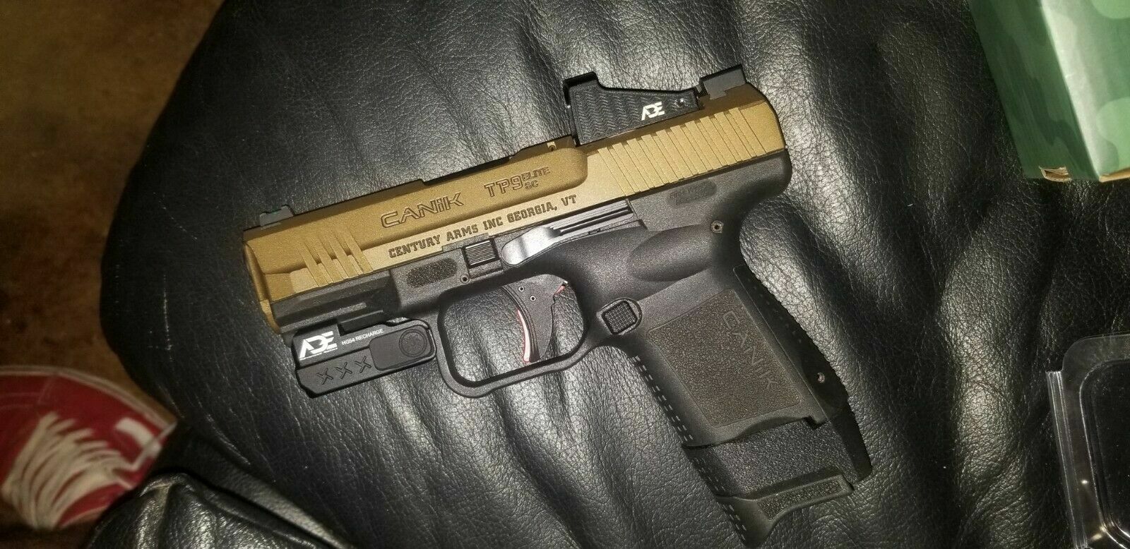 FDE/TAN!ADE RD3-018-S SPIKE Red Dot For Springfield Hellcat PRO,XDS MOD 2 OSP