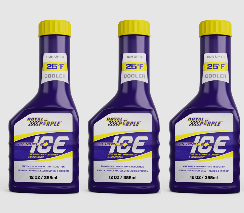 Royal Purple Purple Ice 12 oz Cooling System Optimizer & Conditioner Pack Of 3