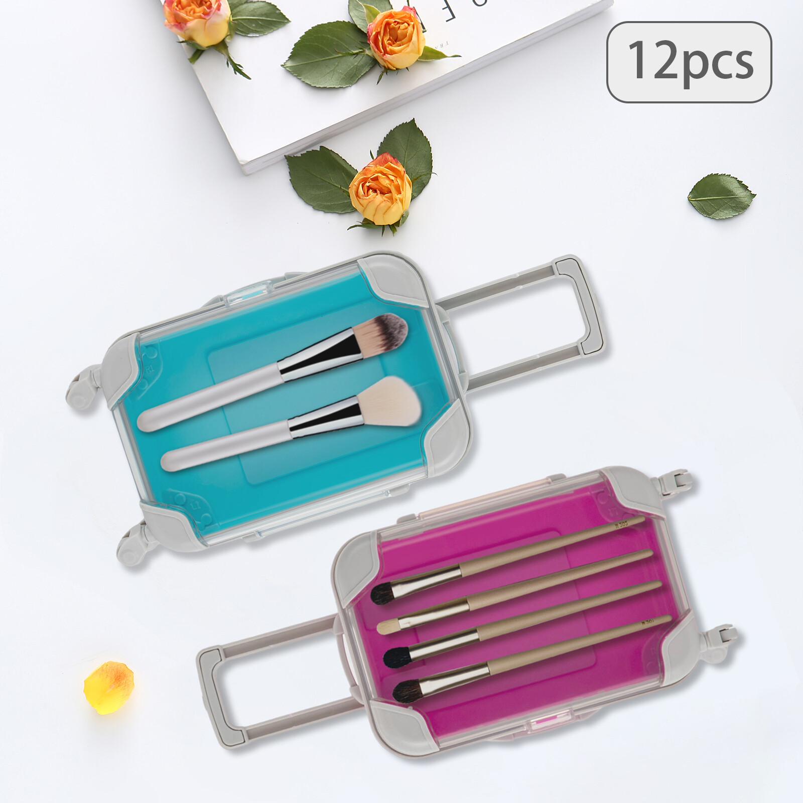 12* Simulation Trolley Case Mini Suitcase Mini Luggage 29*17*19cm