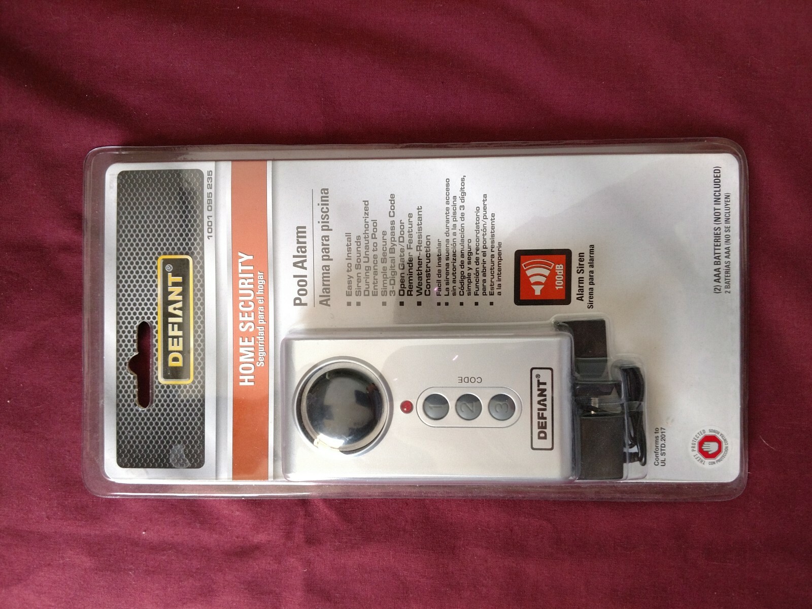 Defiant Wireless Pool Certified Gate Alarm