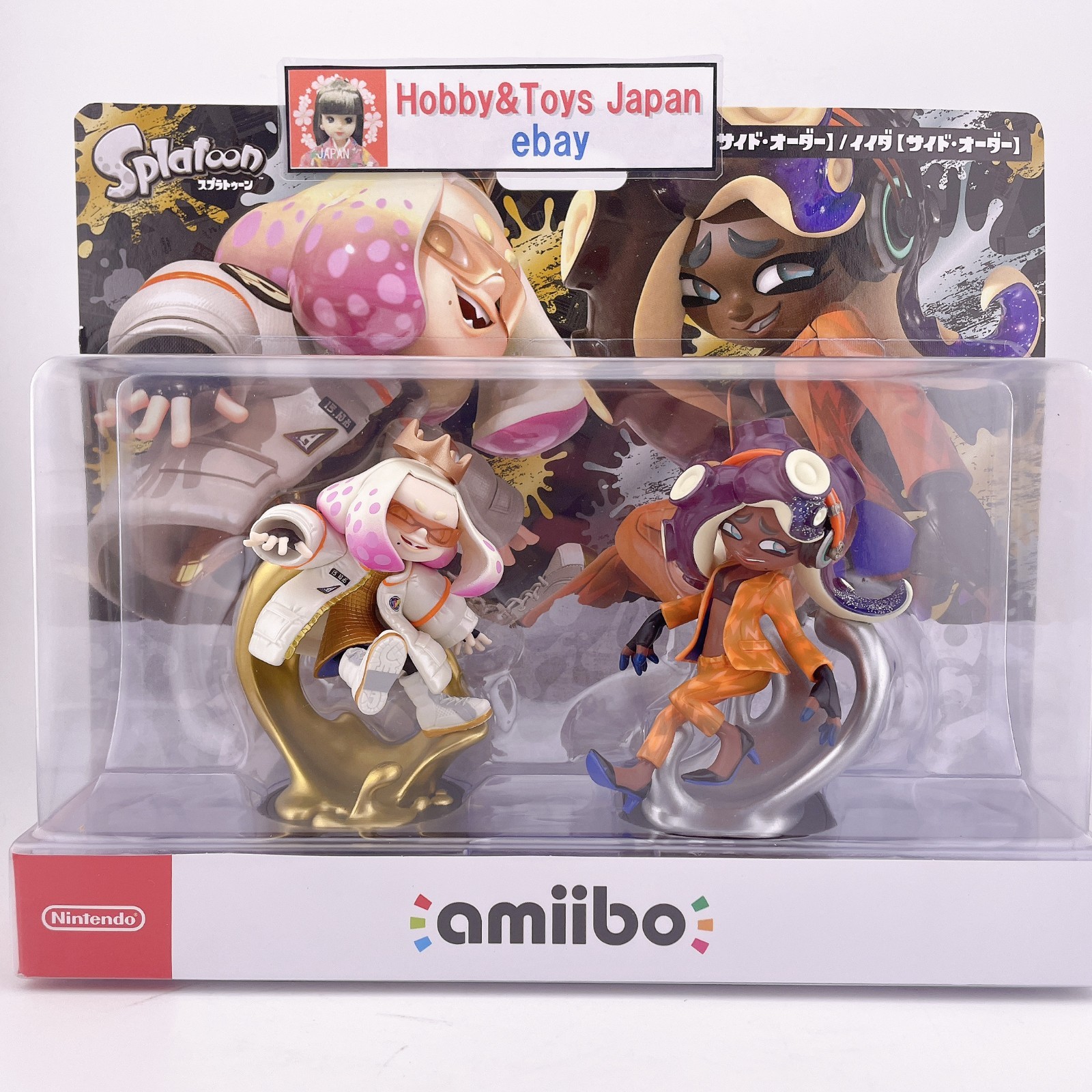 Nintendo amiibo Off the Hook Set Pearl & Marina Side Order Splatoon 3 Figures