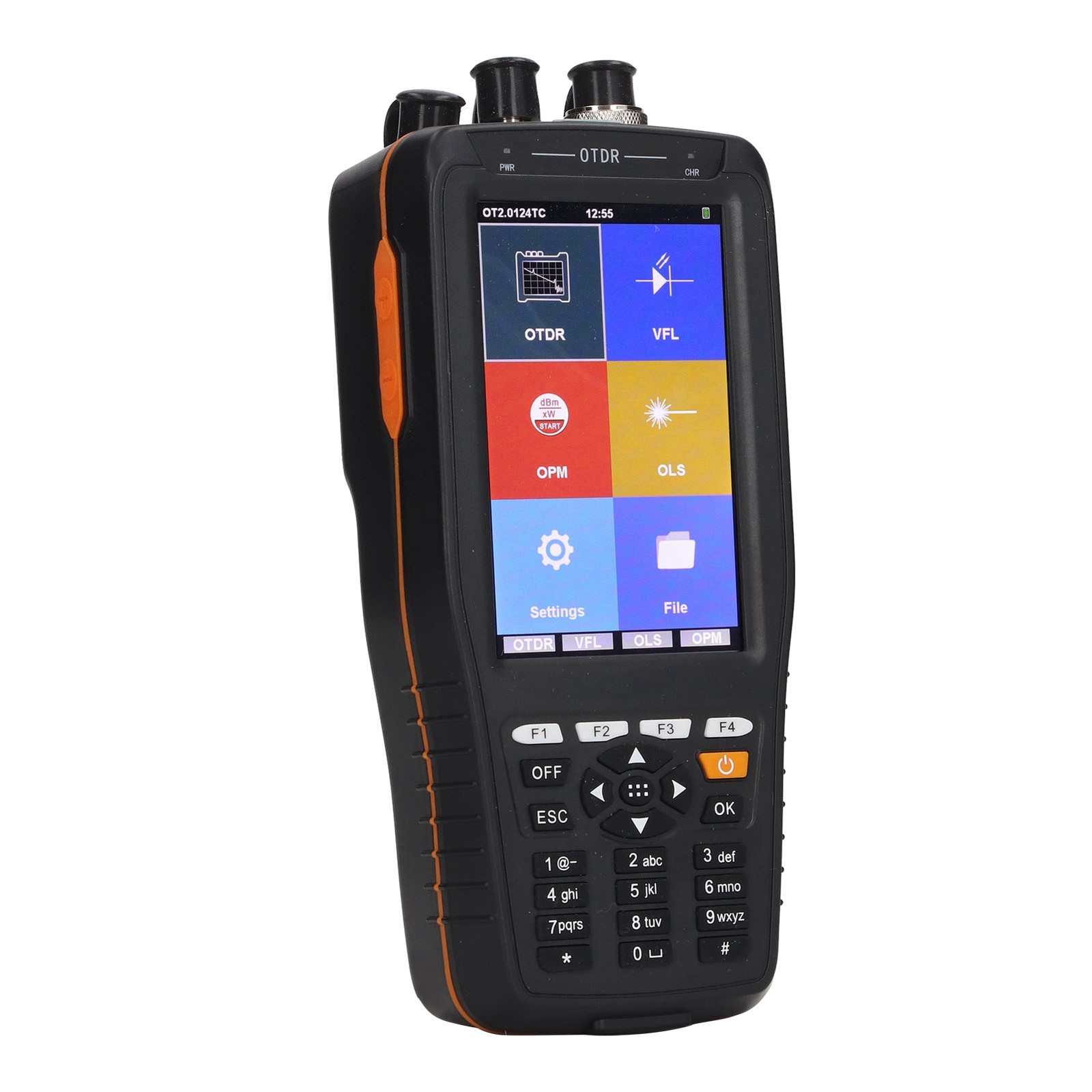 4 In 1 Fiber Optical Power Meter Portable Optic Tester For Network Construct