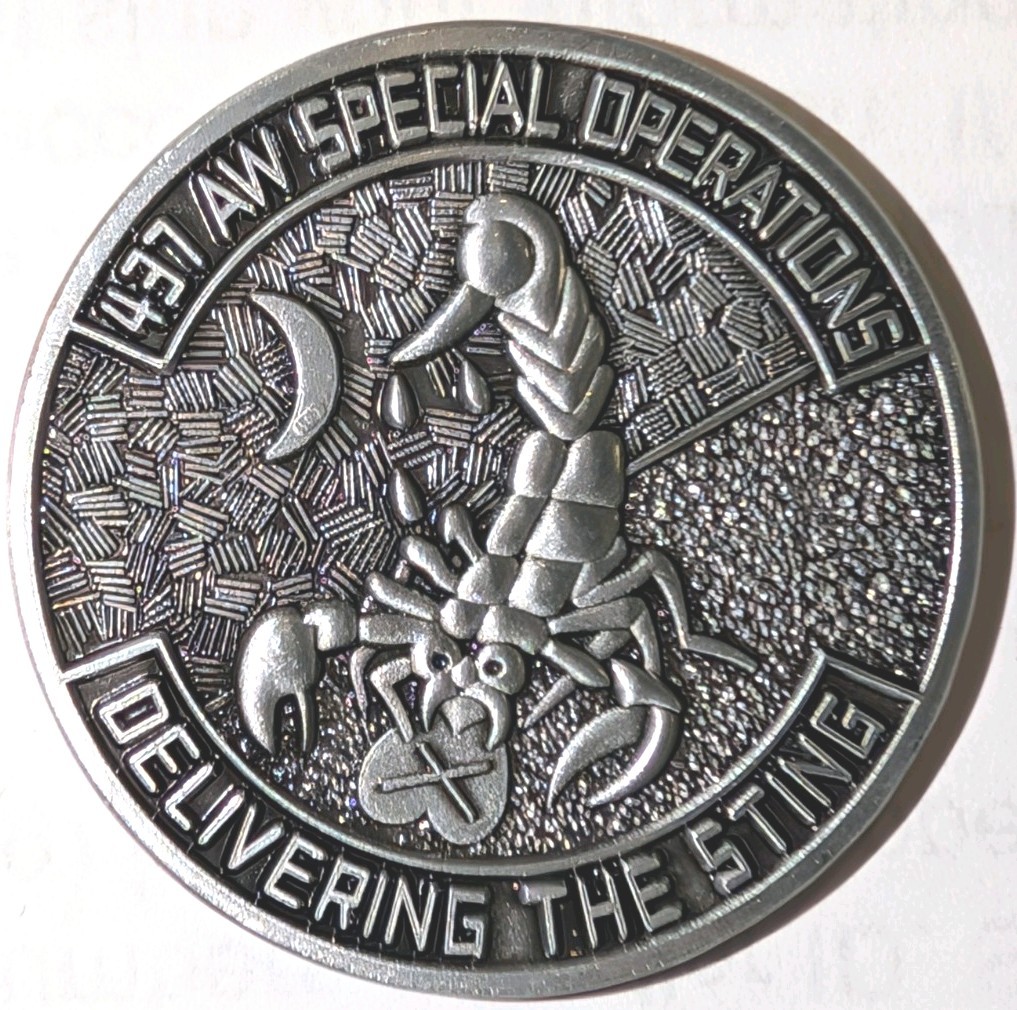 C-141B Special Operations Challenge Coin