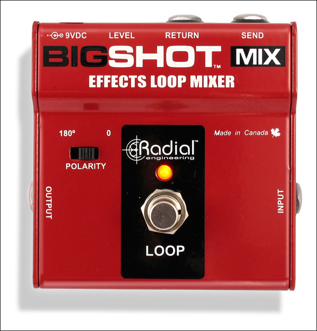 Radial BIGSHOTMIX Looper Pedal - NEW!