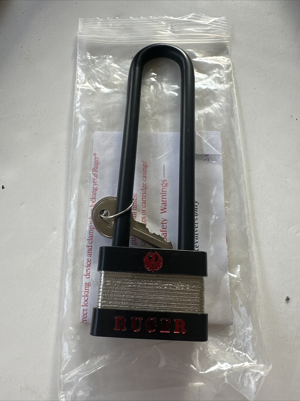 Ruger 5050 Factory Gun Pistol Lock With 2 Keys 11-09 A