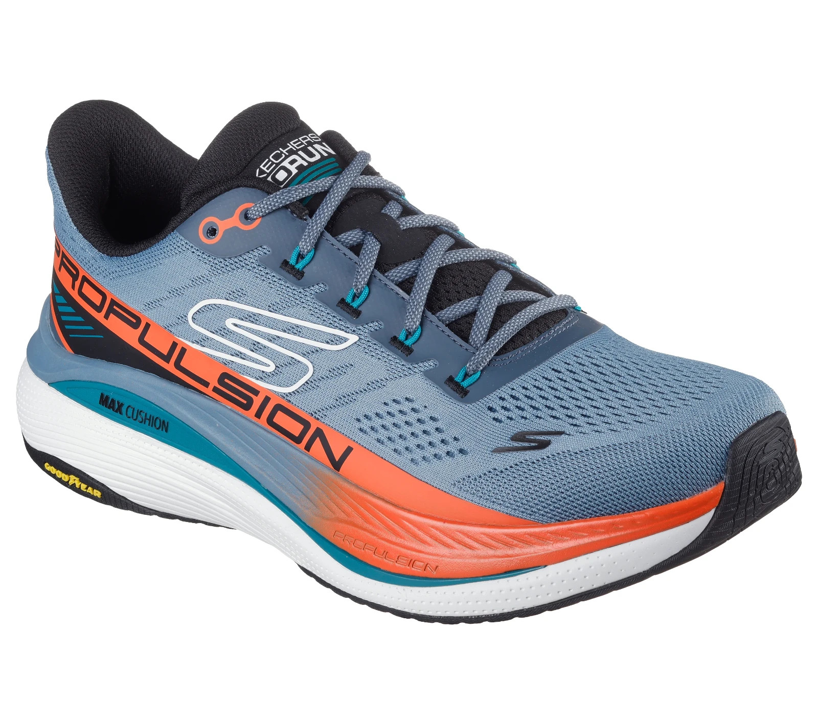 Skechers Men Shoes Sport Running Max Cushioning Comfort Propulsion Slate 220509