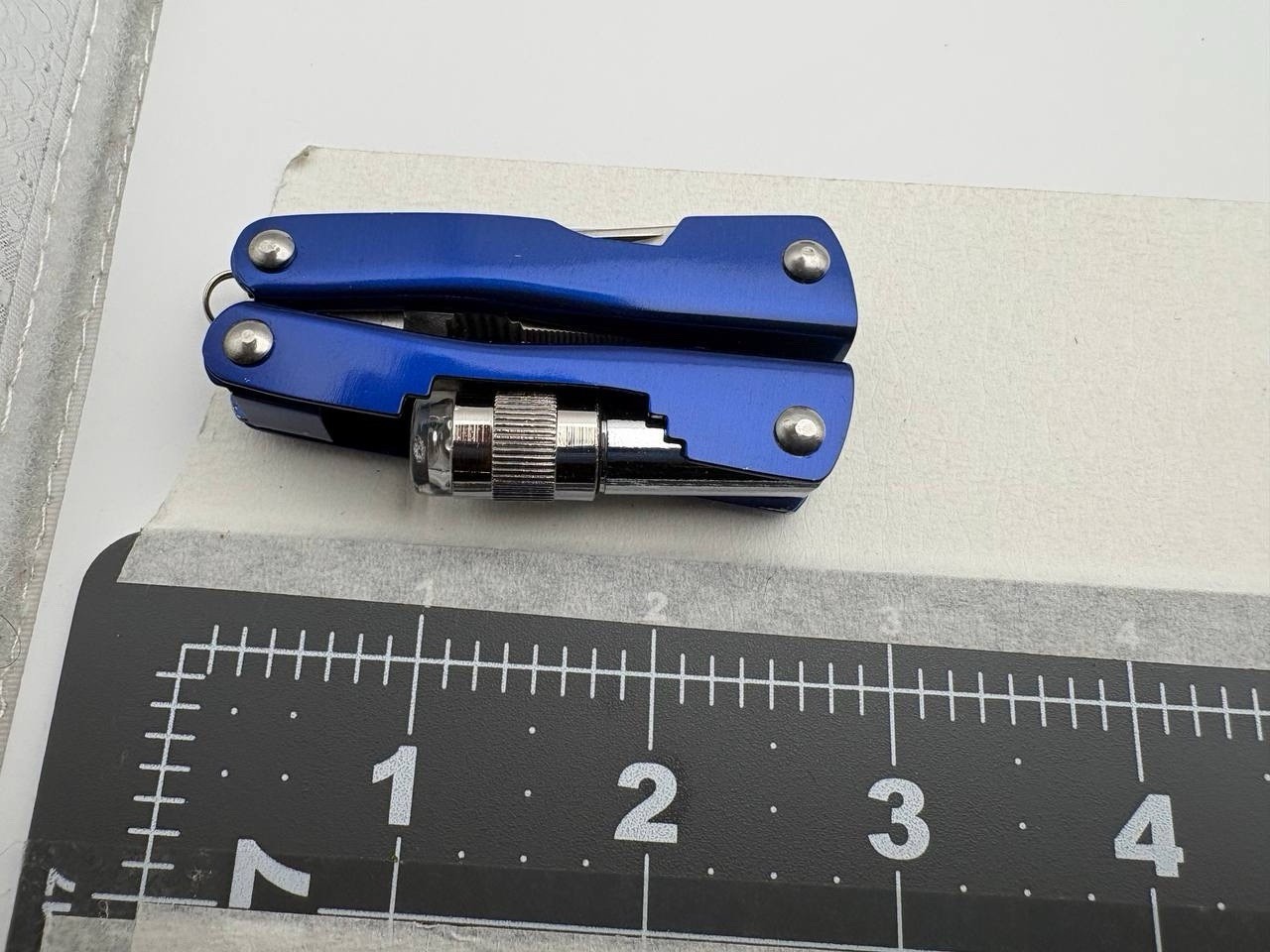 Blue Stainless Steel Multi-Functional Hand Tool Kit