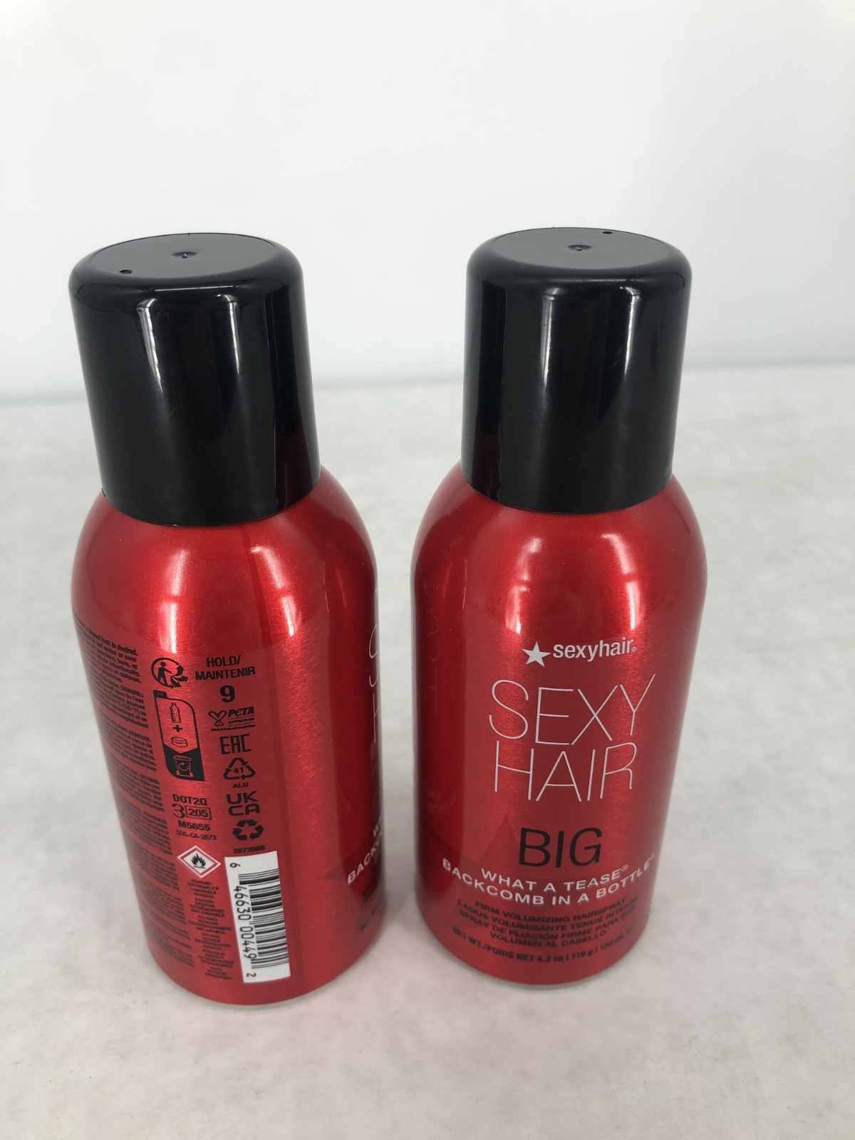 Big Sexy Hair What A Tease Backcomb In A Bottle 4.2 oz - (2 Pack) - New