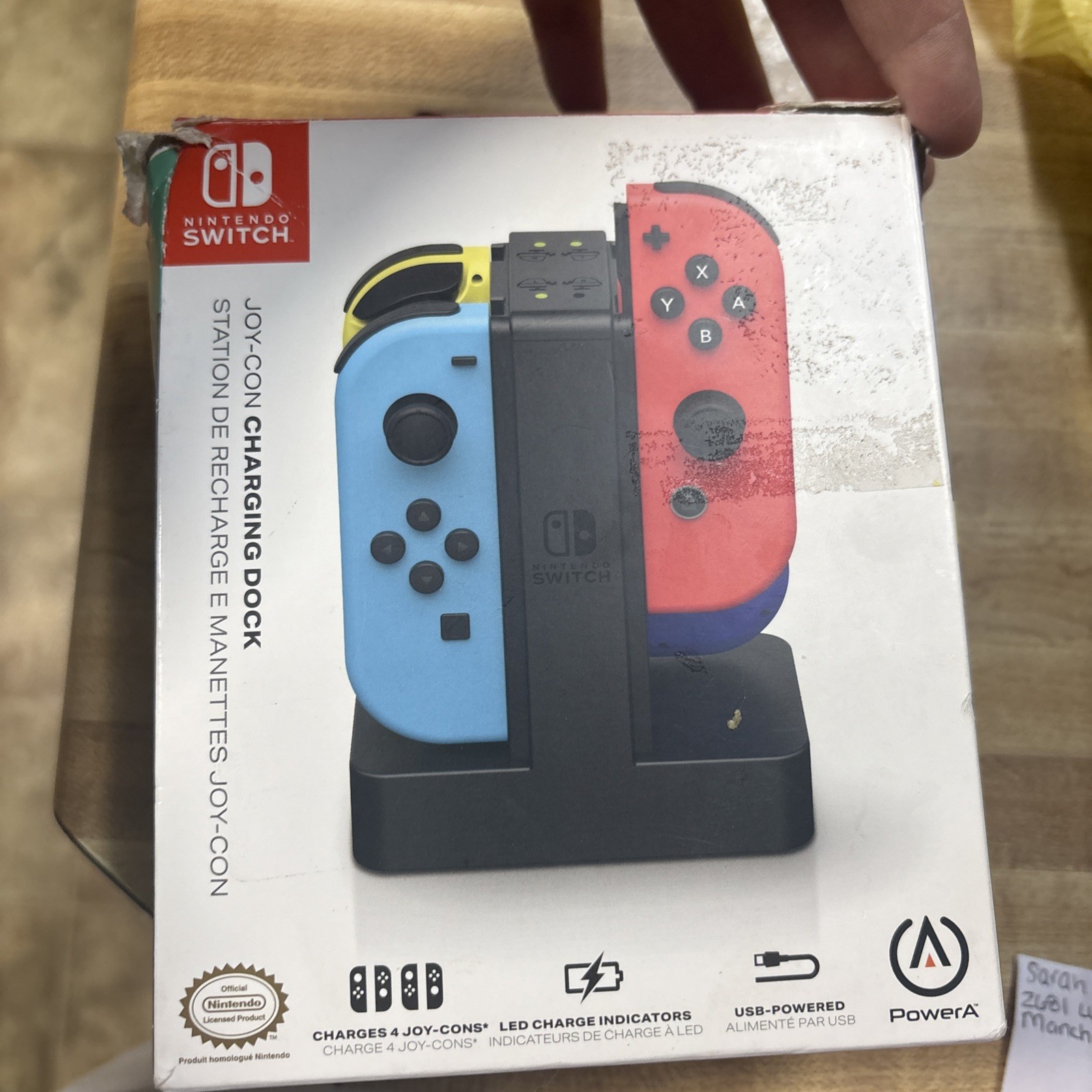PowerA Joy-Con Charging Dock for Nintendo Switch Sealed
