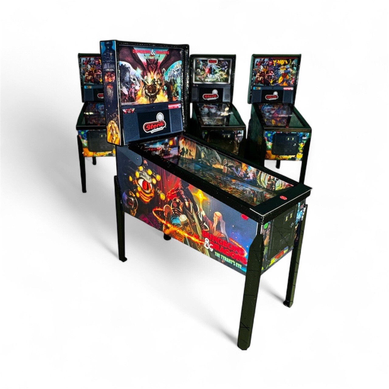 Replica Stern "Dungeons & Dragons” (Pro) Pinball Machine Scale Display Model D&D