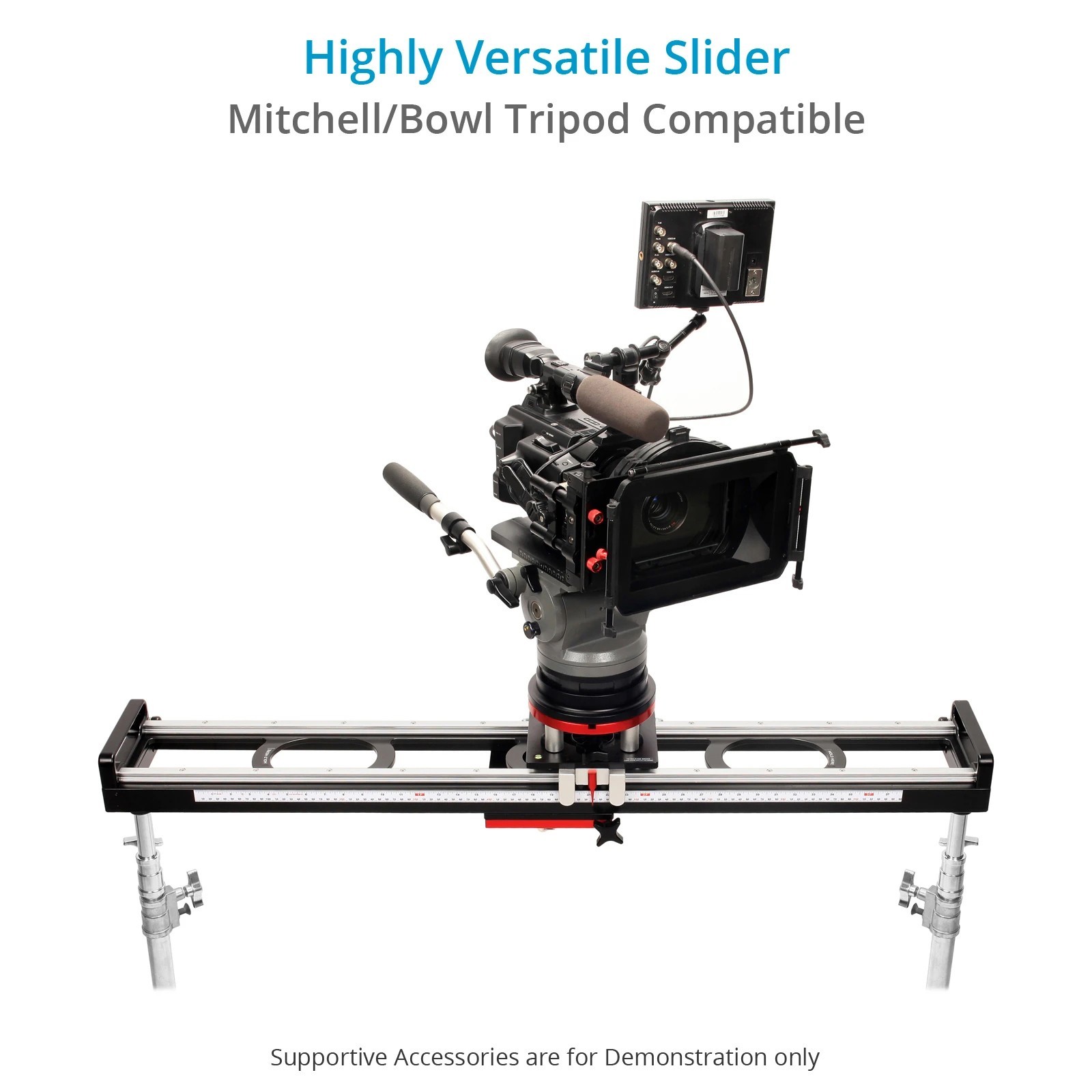 Proaim Flyking Precision Camera Slider (Mitchell Mount) + Flight Case