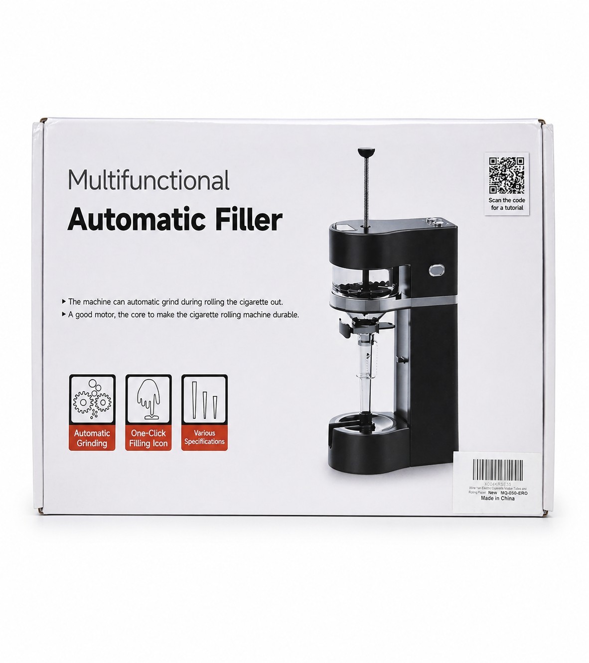 Electric Cigarette Rolling Machine, Automatic Botanical Rolling Device, a Por...