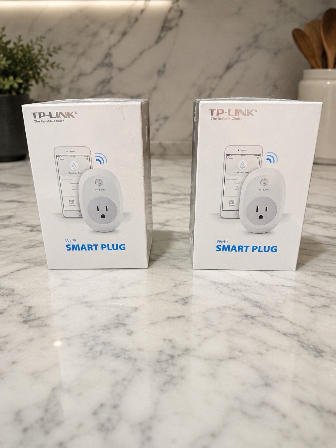 TP-Link Smart Plugs (Wi-Fi, Alexa/Google Home Compatible) – Lot of 2 Brand New