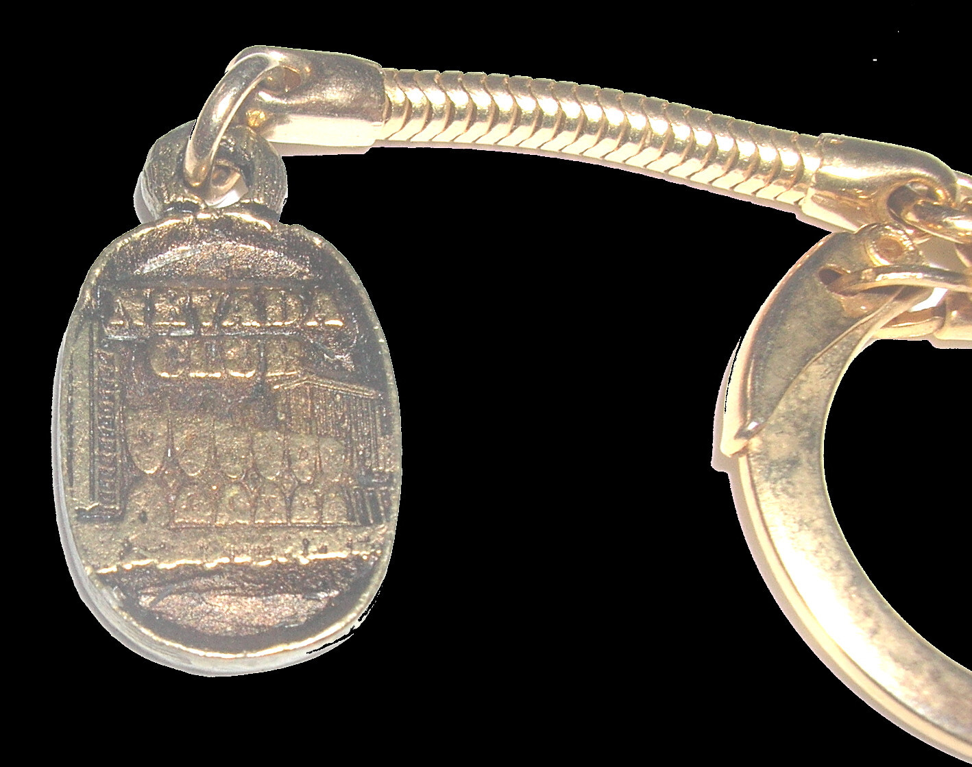Nevada Club Keychain -  From the Club at Lake Tahoe, likely from the early 60's