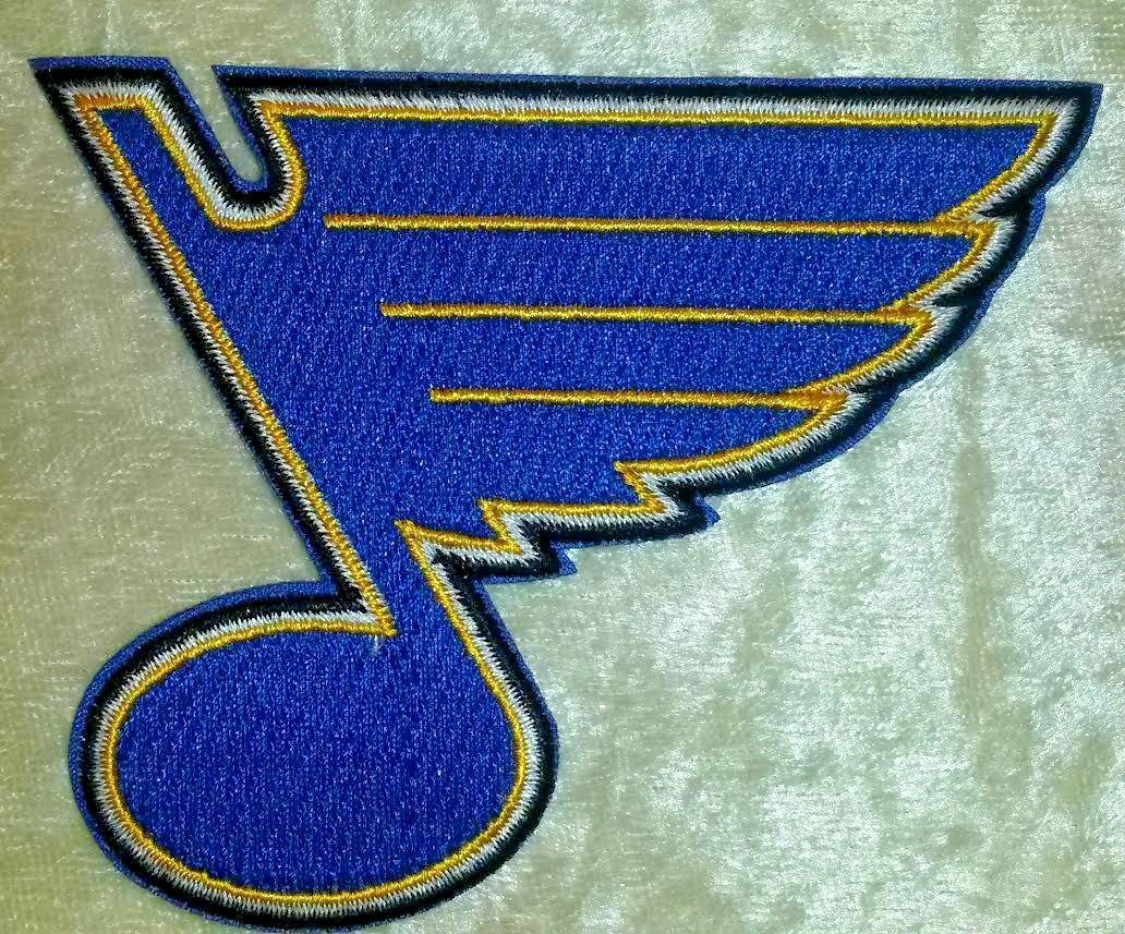 St. Louis Blues NHL Logo 3.25" Iron On Embroidered Patch ~Free Tracking!