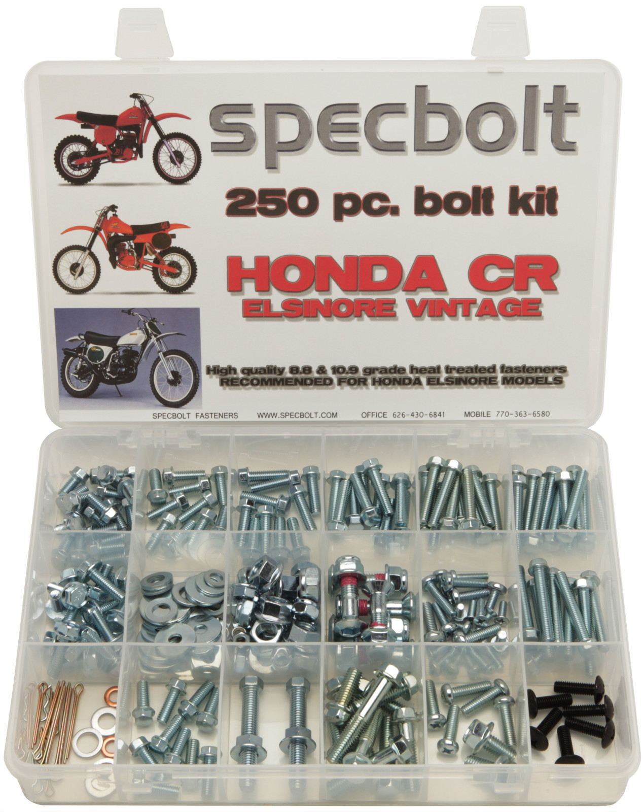 Honda CR125 CR250 MR MT Elsinore Vintage CR 125 250 Restore Hardware Kit