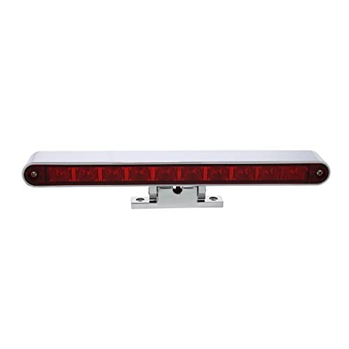 33009 3rd Brake Light, 10 LED Dual Function, with Swivel Pedestal Base, Red