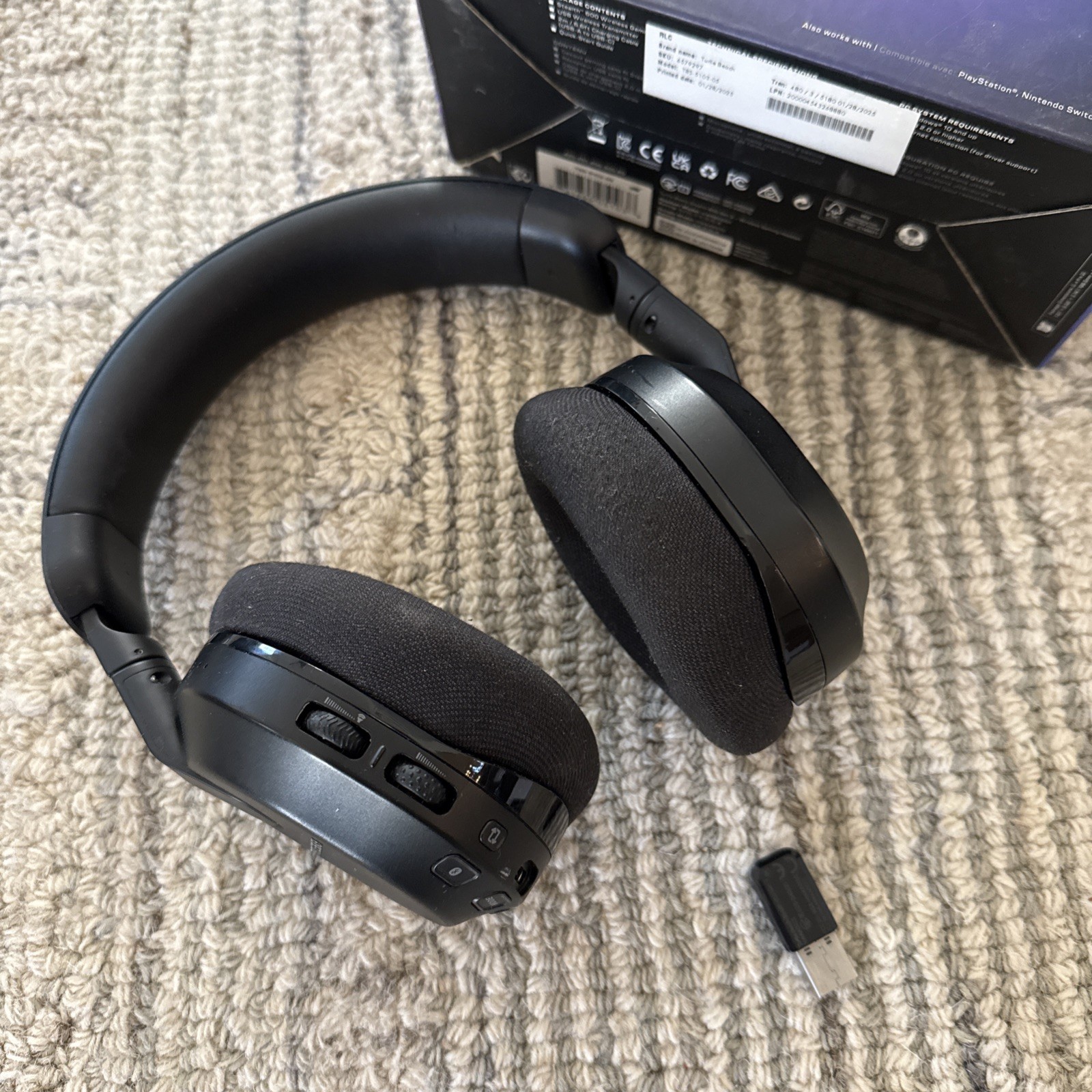 Turtle Beach Stealth 600 Wireless Gaming Headset Black Bluetooth USB Mic