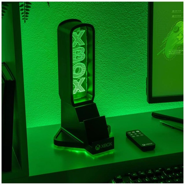 Xbox 12" Desk Headphone Stand With Light