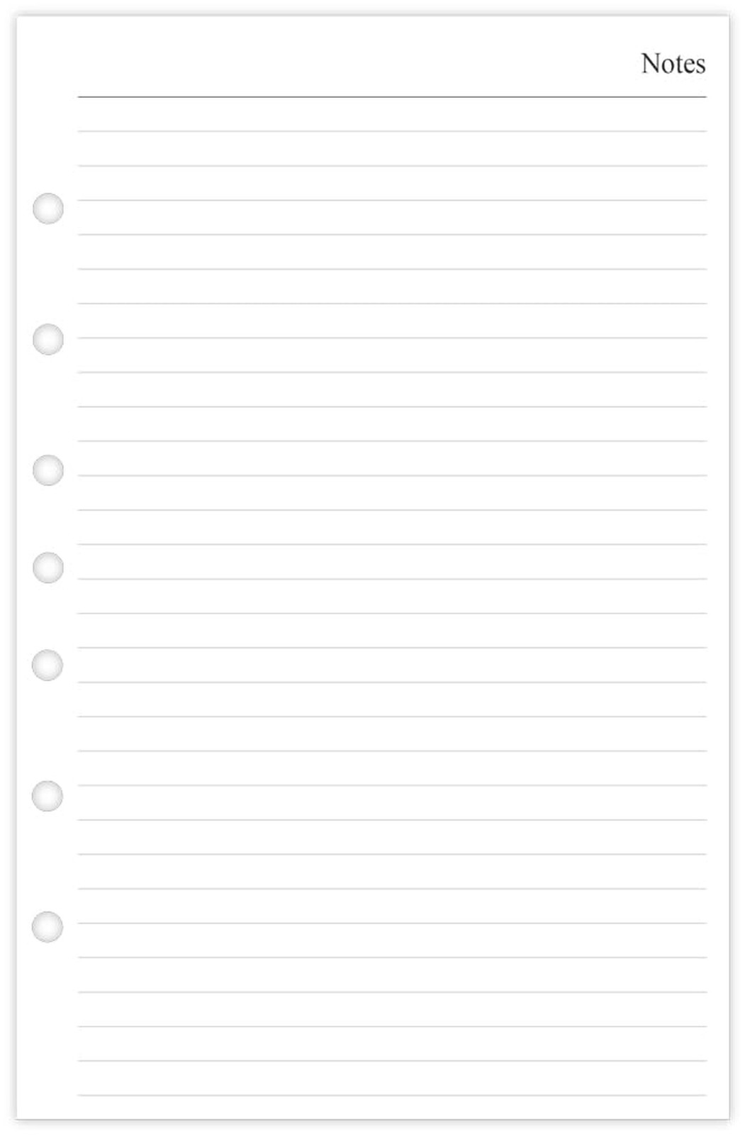 newestor 2026 Weekly Planner Refill for Mini Binder, Week on Two Pages, 5.5"x...