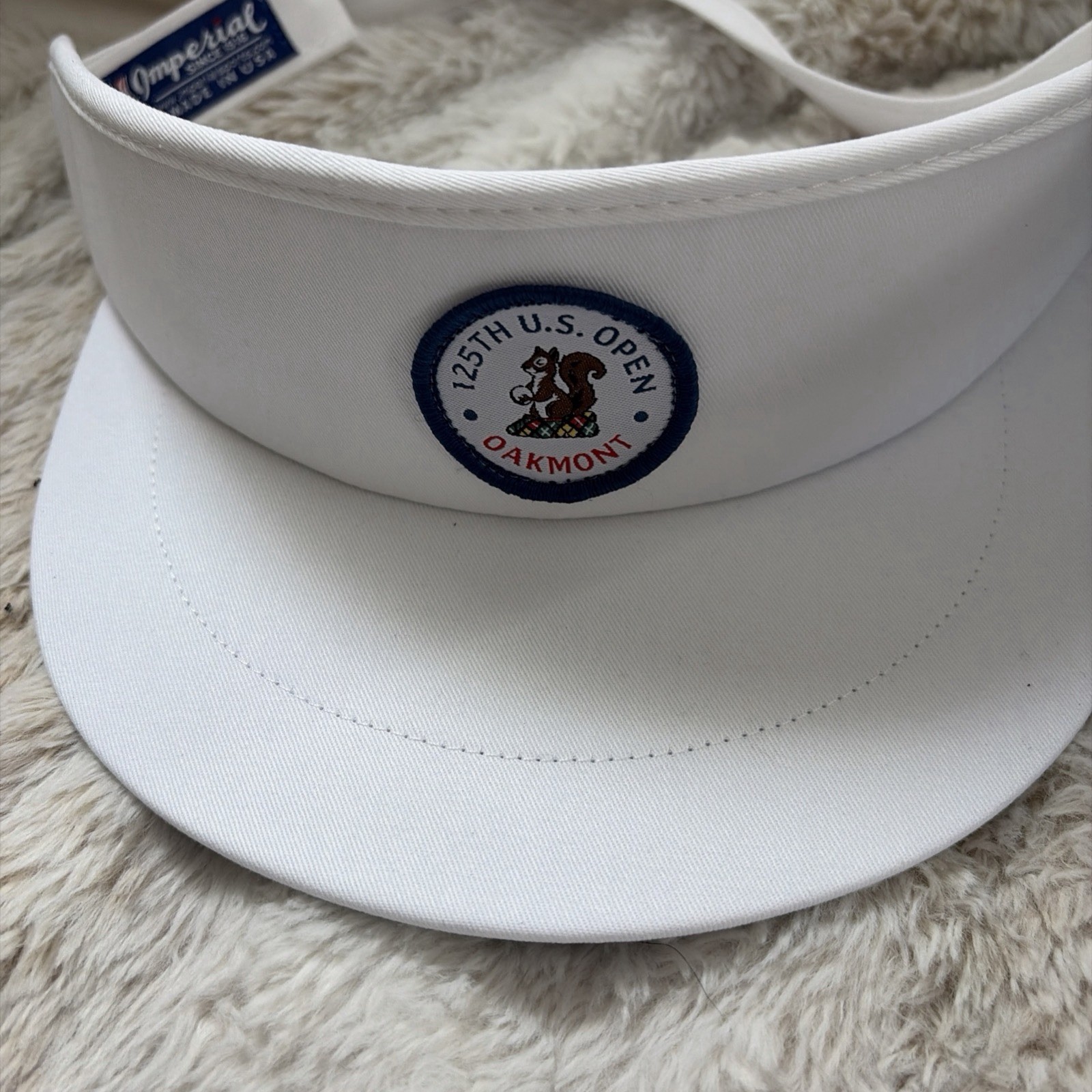 Oakmont US Open 2025  Imperial Men’s Visor  New Adjustable