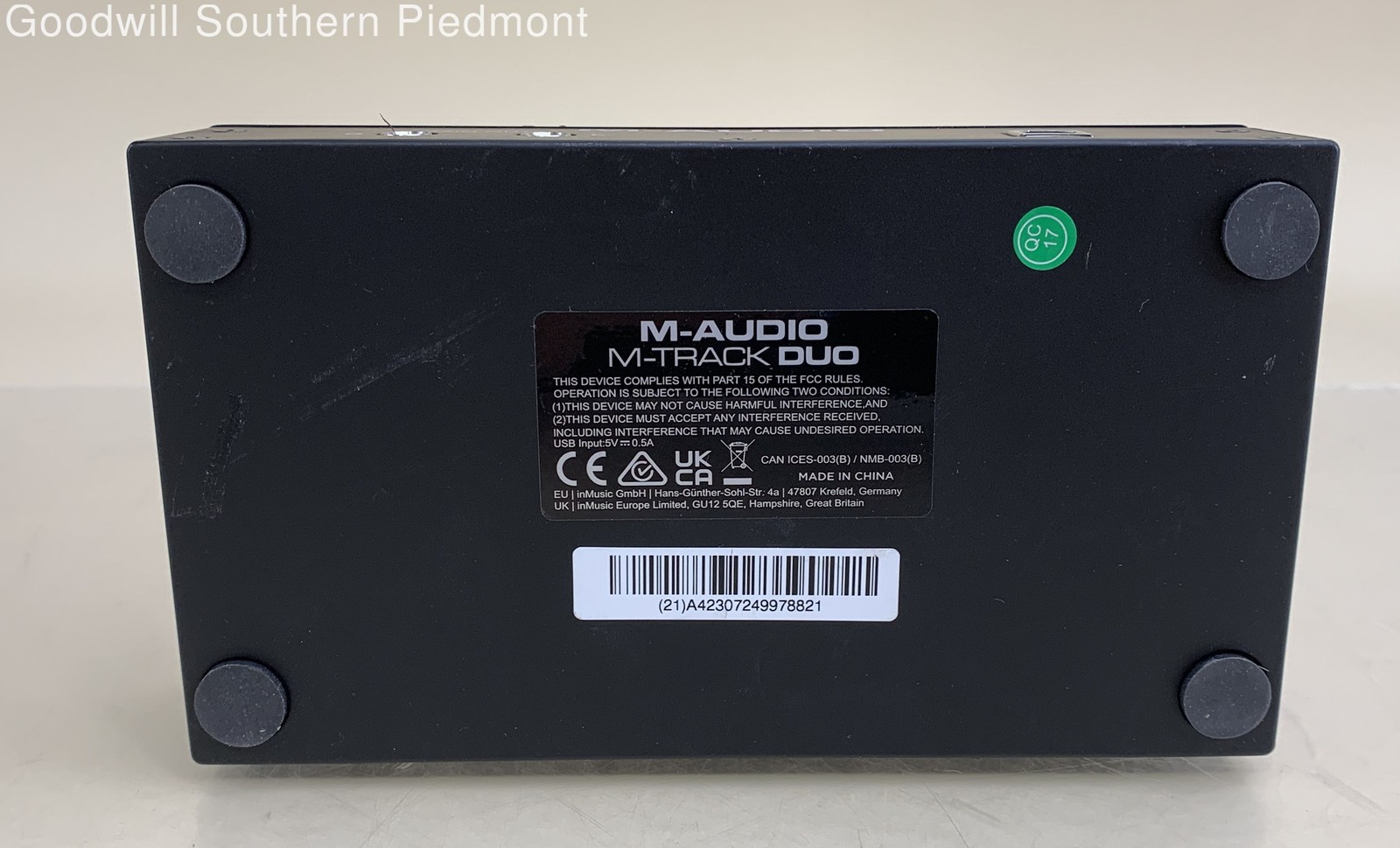 M-Audio M-Track Duo USB Audio Interface - Tested