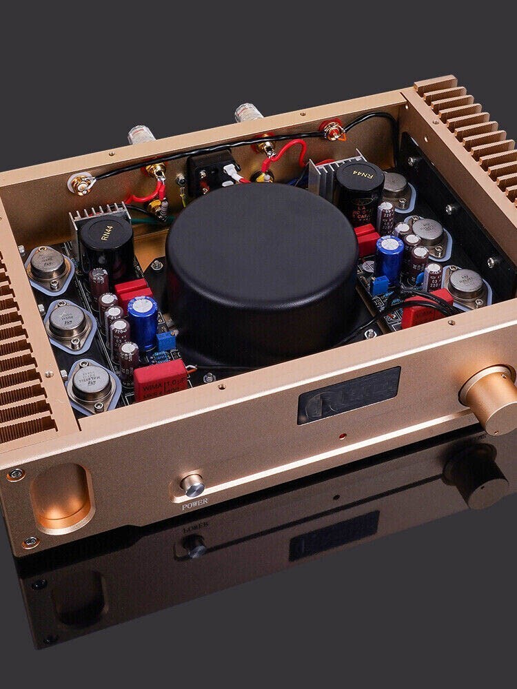 Finished Upgraded Version HIFI 1969 Class A Power Amp Gold Sealed 2N3773