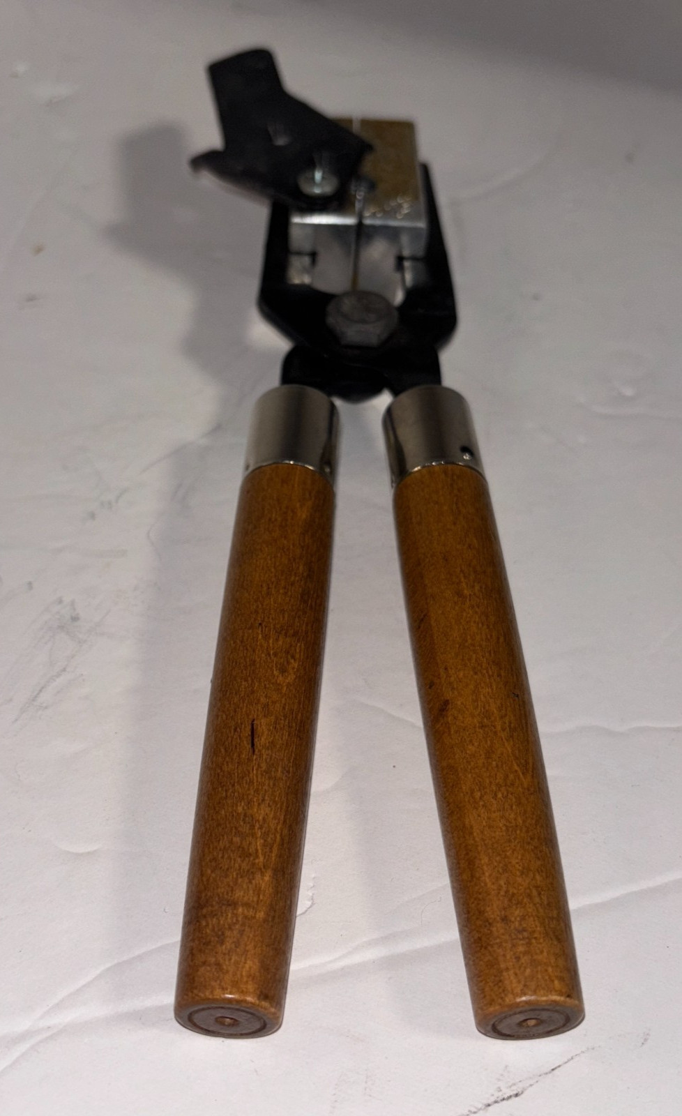 Handheld Bullet Press - Wooden Handles, Stamped LH 356-124 Bullet Mold