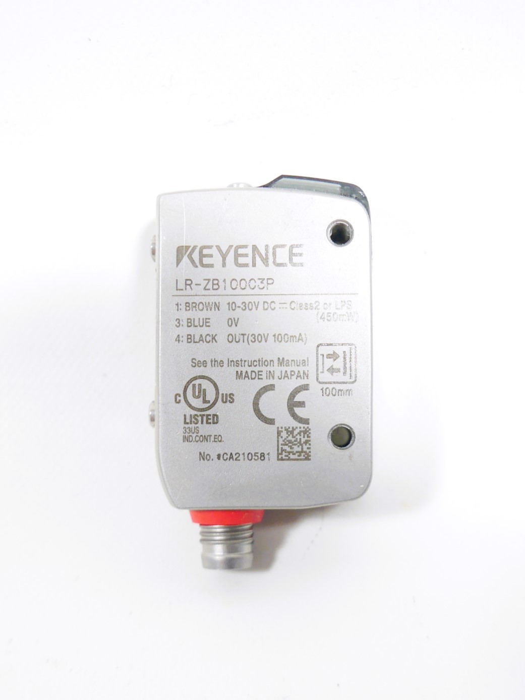 KEYENCE LR-ZB1000C3P Distance Based Laser Sensor #TP