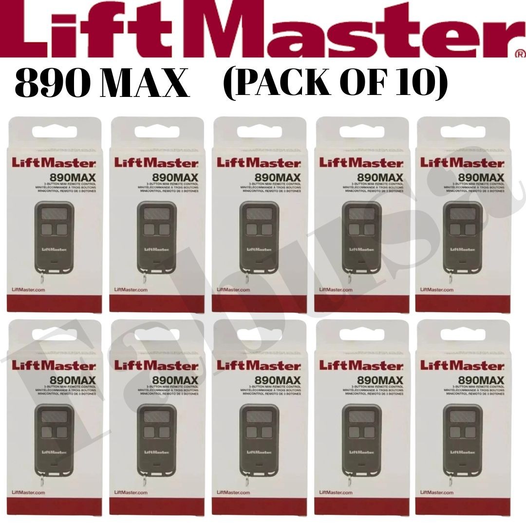 Liftmaster 890MAX Universal Remote - Compatible with 371LM, 971LM free shipping