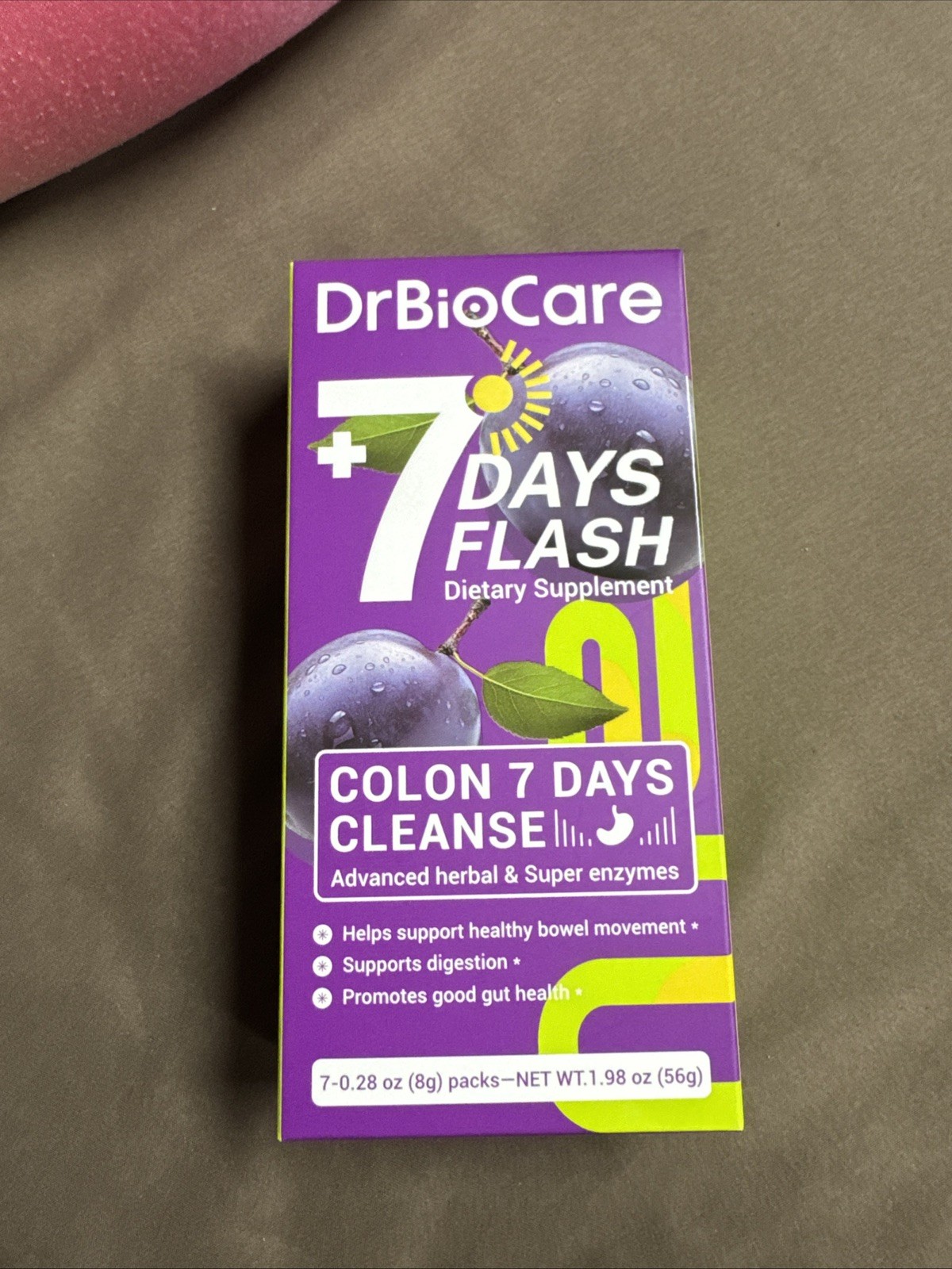 DrBioCare Colon 7 Days Cleanse 7 Days Flash Colon Cleanse Detox & Digestive S...