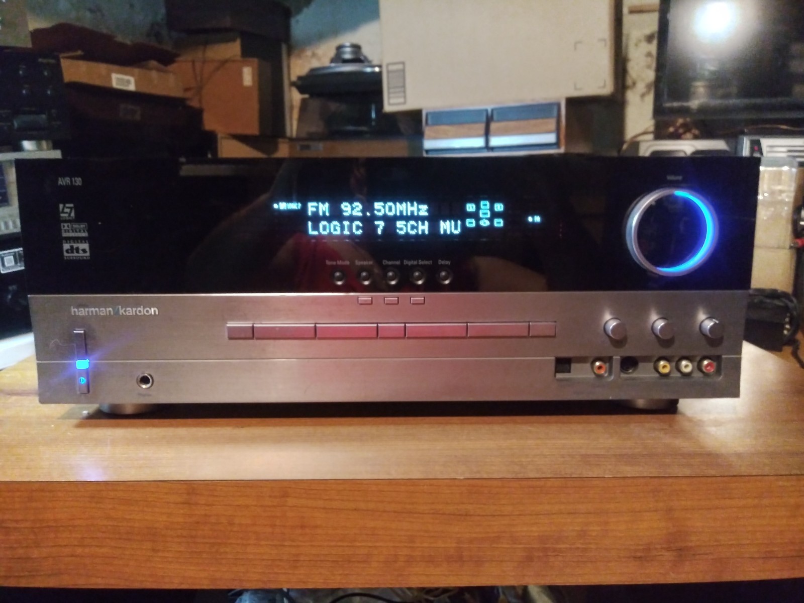 Tested & Working Harman Karden AVR-130 Receiver 40w 8Ohms 5.1 NO REMOTE 2003