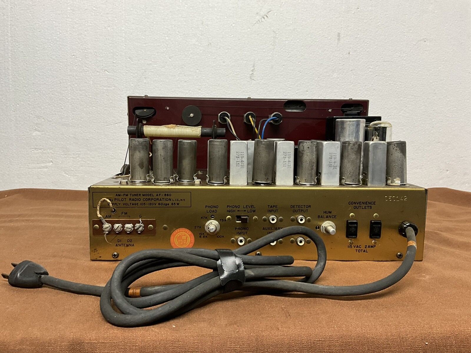 Pilotuner AM-FM Tuner Model AF-860