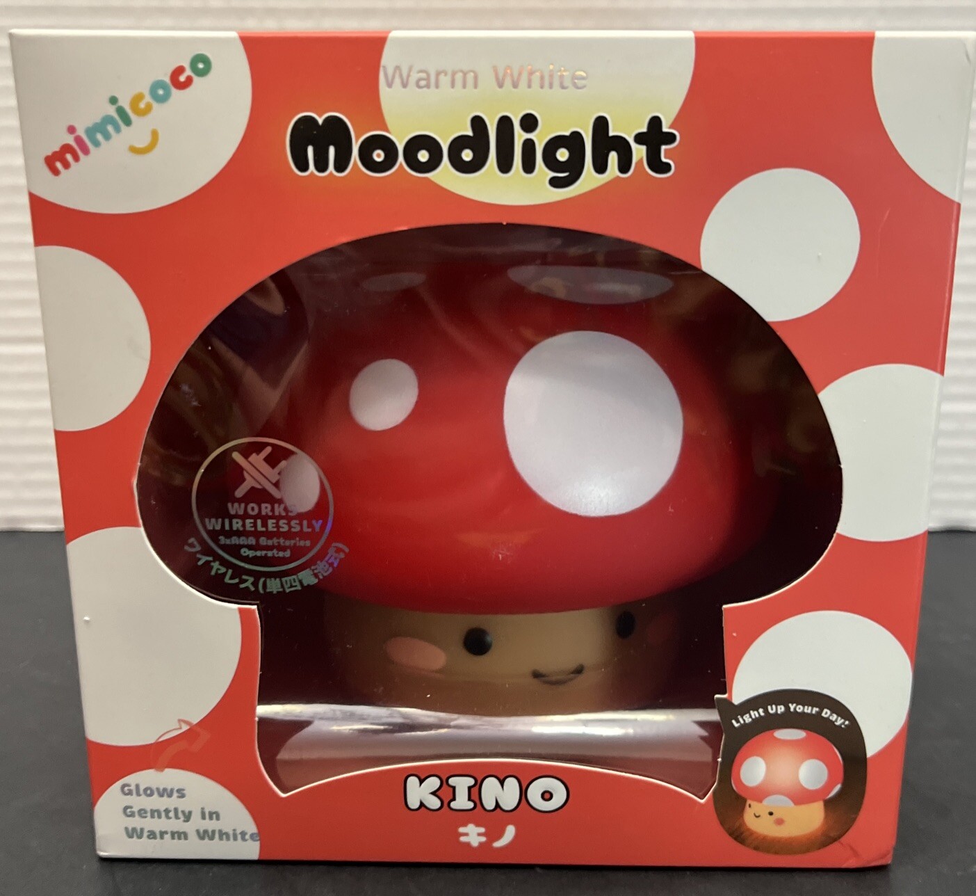 Mimicoco Kino Mushroom Moodlight Warm White Nightlight