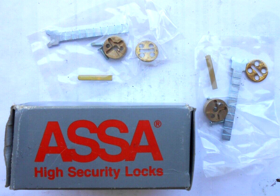 lot of 2  set ASSA  High Security  RIM V/H TAIL PIECE 600/TWIN