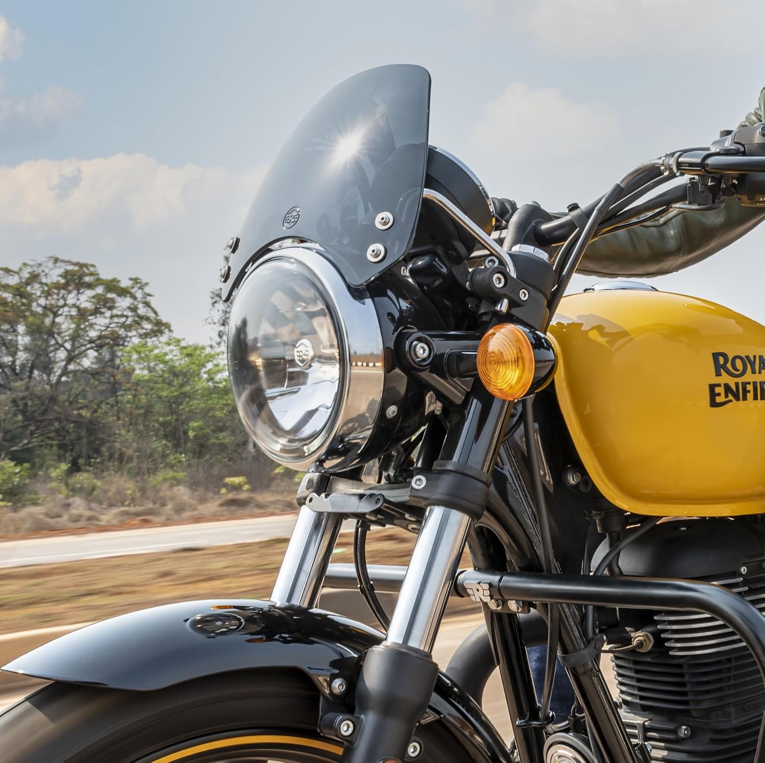 ROYAL ENFIELD Tinted Flyscreen 350 Meteor