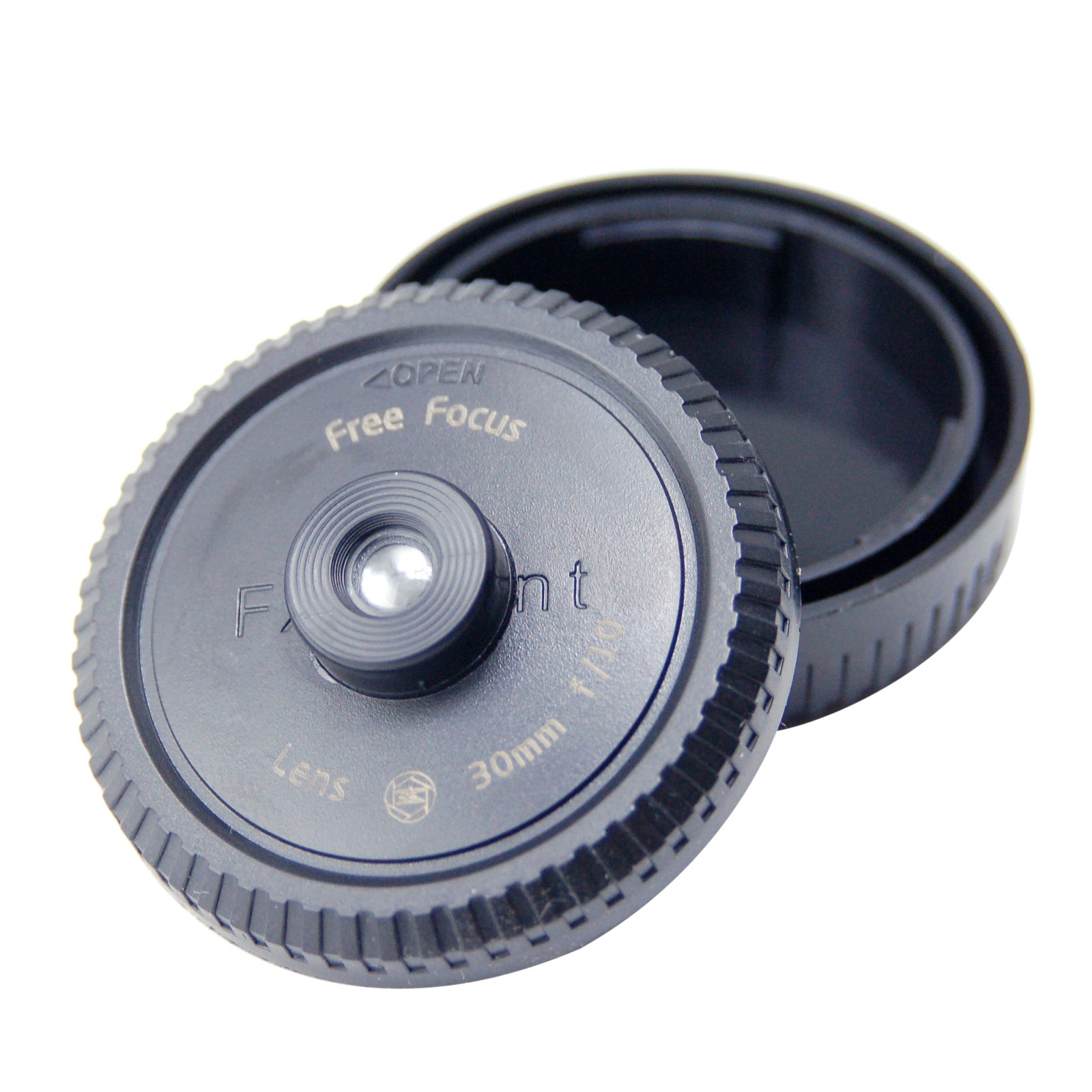 30mm F/10 Ultra Thin Wide Angle Focus Free Lens Body Cap for Fujifilm FX Mount q