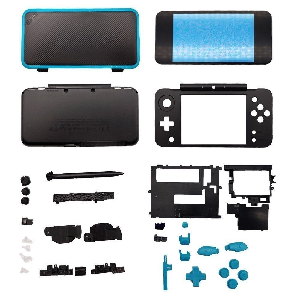 Housing Shell for Nintendo 2DS XL Replacement System Screen Tools Black Blue