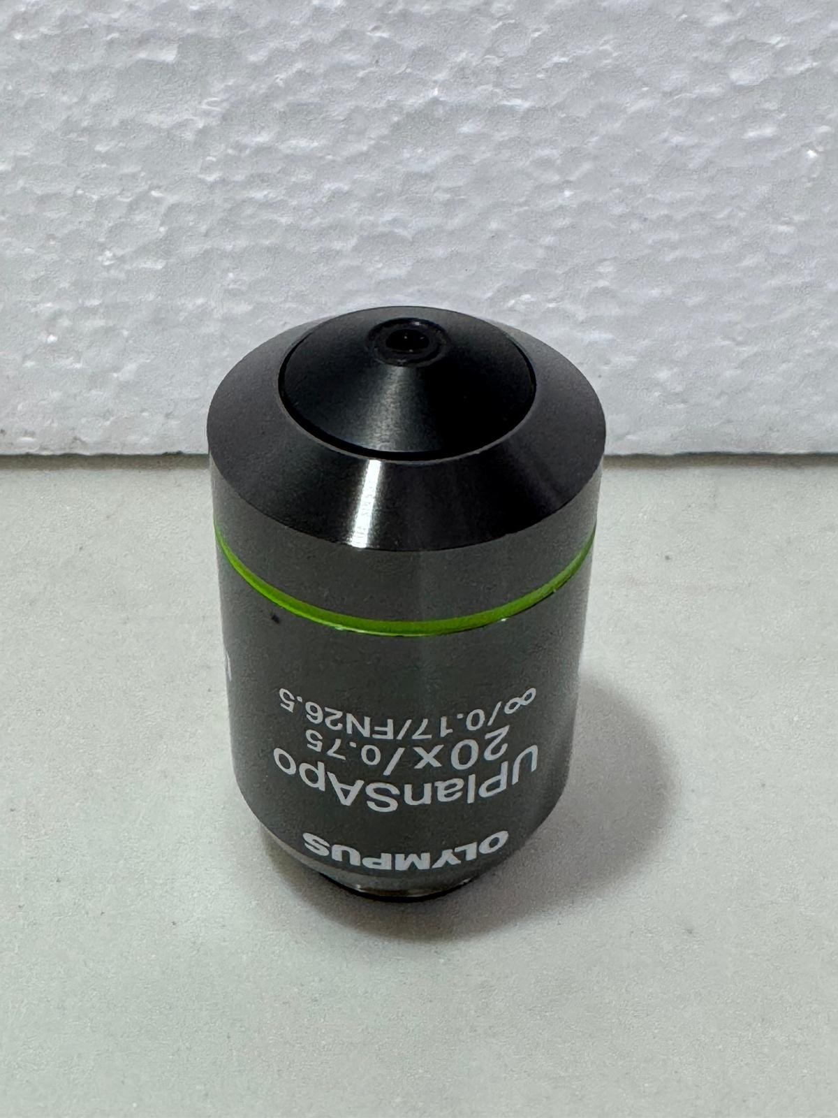 New Olympus UPlanSApo 20x/0.75 ∞/0.17 Infinity Microscope Objective Lens UIS2